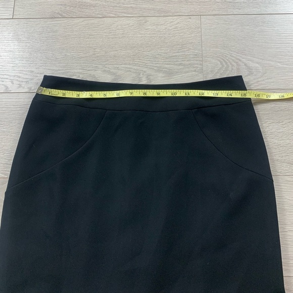 Iris Setlakwe Black Midi Pencil Skirt - Picture 9 of 9